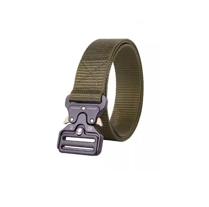 [445035] Cinturón táctico - COBRA 001 (Verde Militar)