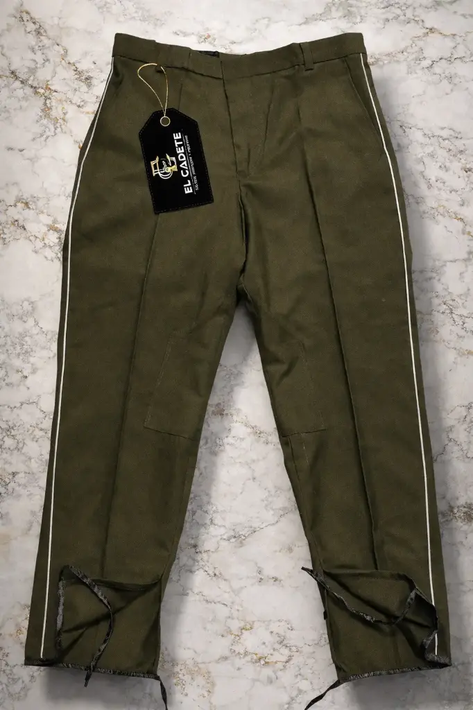 Pantalón de montar GOM aceituna - POLICIAL