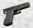 Arma tipo GLOCK de entrenamiento