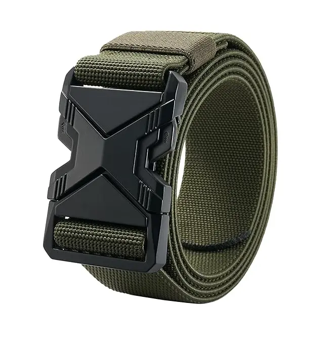 [445070] Cinturón táctico - COMANDO (Verde Militar)