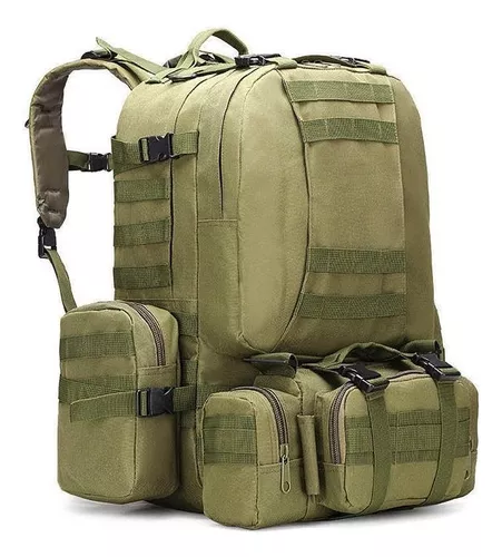 Mochila Táctica con riñonera 