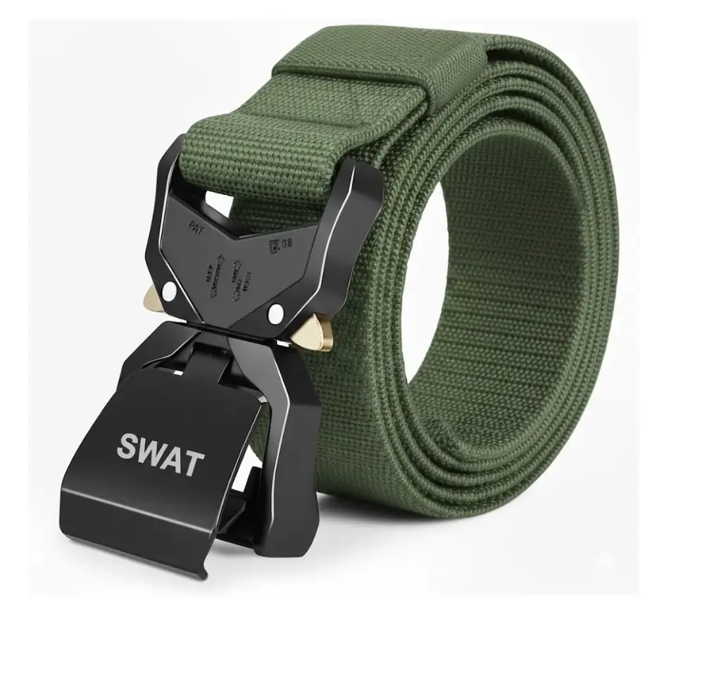 [445080] Cinturón táctico - SWAT (Verde Militar)