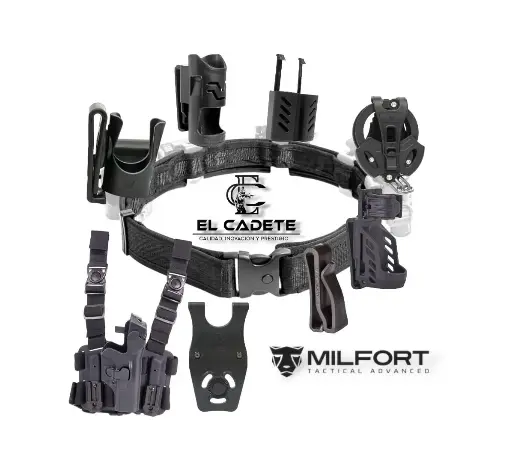 Cinturón MILFORT 9 PIEZAS