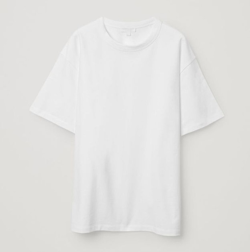 Camiseta de Algodón Blanca