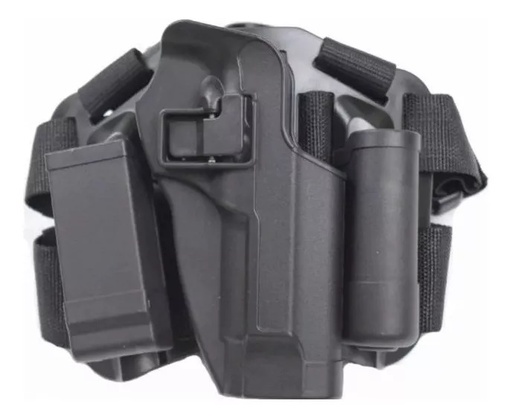 [426111] Muslera Porta Pistola Derecha GLOCK 17 NIVEL 2 - PLASTICO